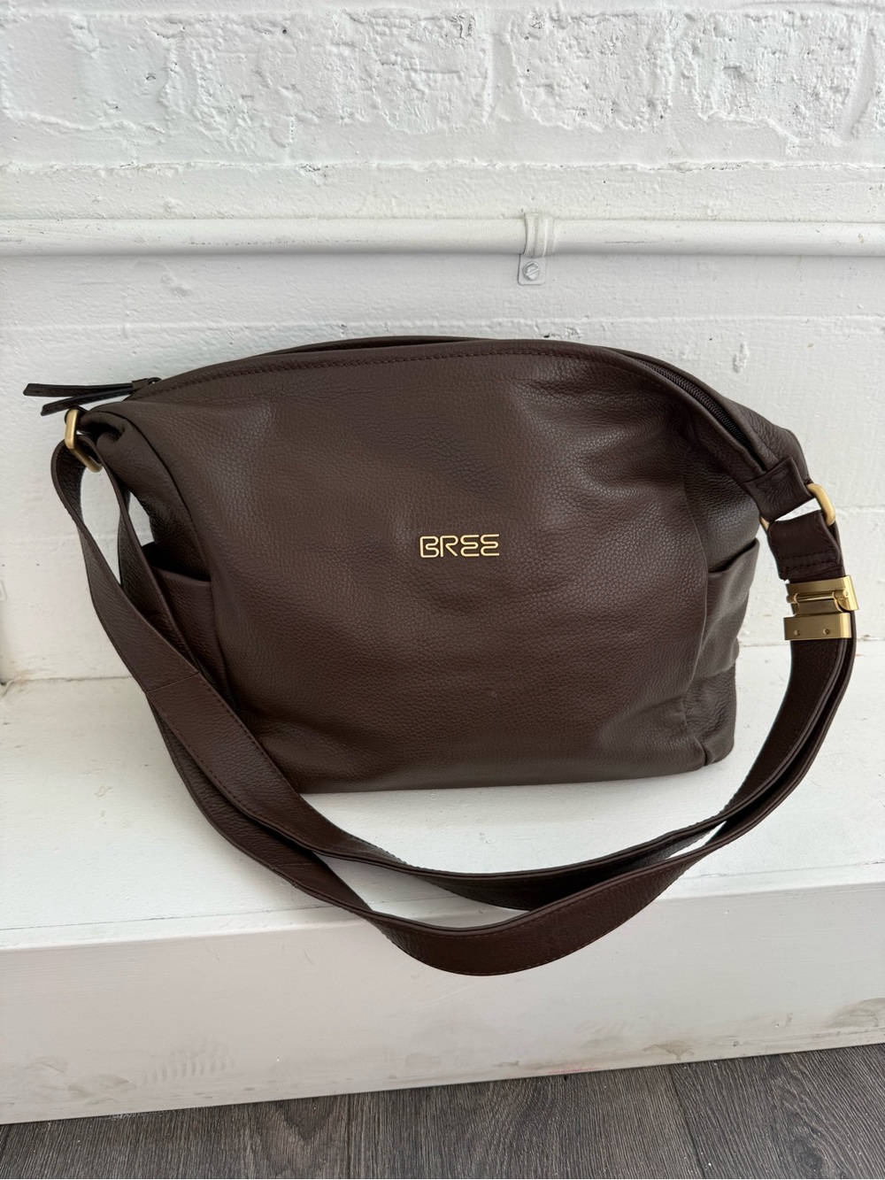Bree Leather Brown Bag